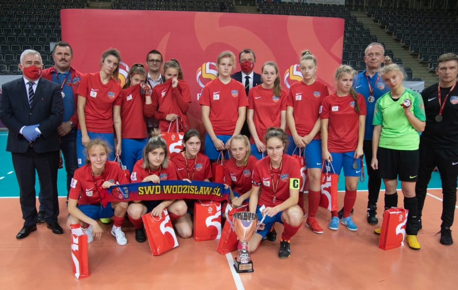 Wodzisławianki wicemistrzyniami Polski w futsalu U18